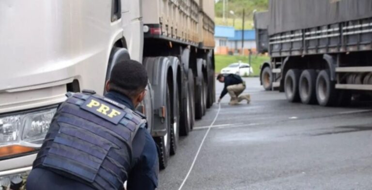 Operação Carga Pesada da PRF flagra mais de 546 toneladas acima do peso permitido nas rodovias da Bahia