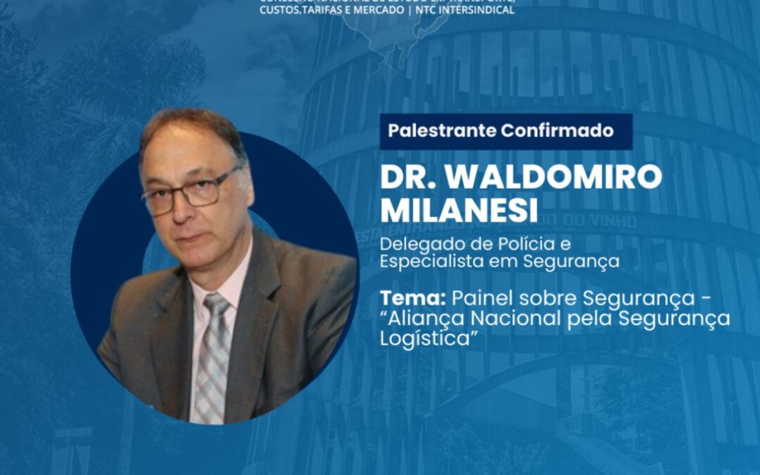 CONET&Intersindical 2025, em Bento Gonçalves, discutirá enfrentamento ao roubo de cargas e iniciativas para segurança logística