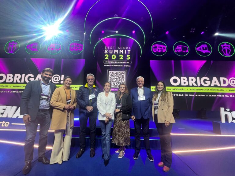 Presidente da NTC&Logística, Eduardo Rebuzzi, participa do SEST SENAT Summit 2025 em São Paulo