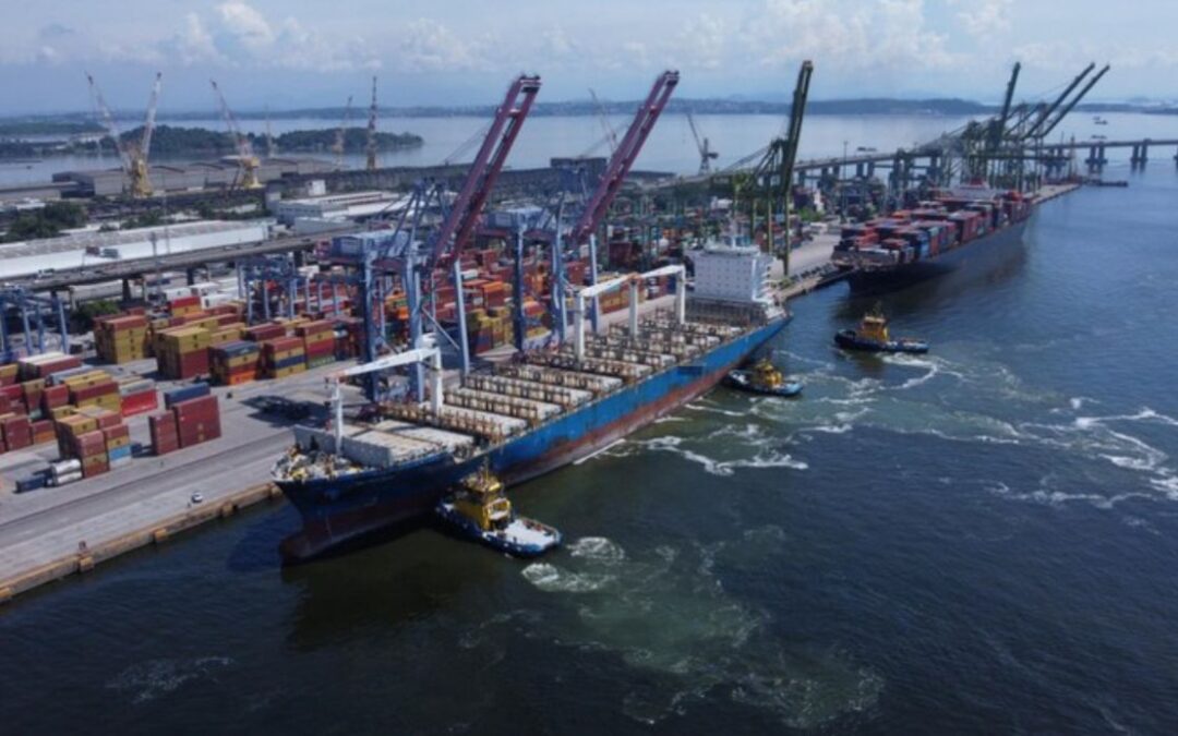 Porto do Rio de Janeiro lidera crescimento da movimentação portuária no primeiro semestre