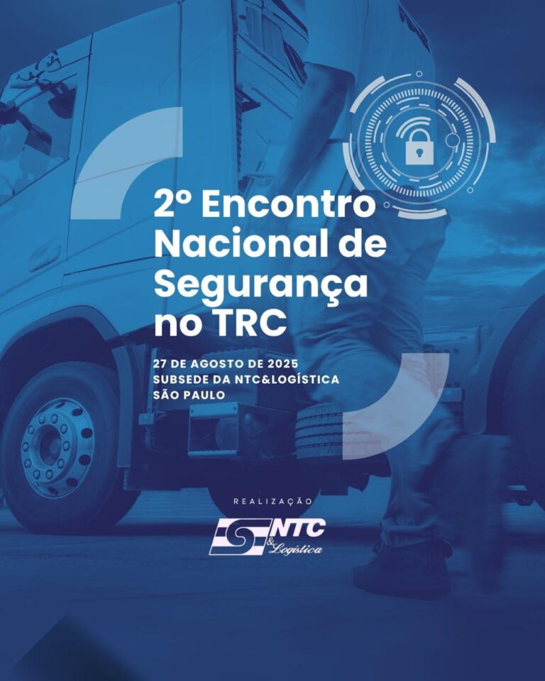 Participe do 2º Encontro Nacional de Segurança no Transporte Rodoviário de Cargas em São Paulo. Faça já a sua inscrição!