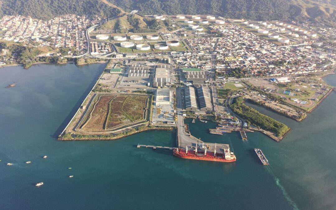 Porto de São Sebastião conquista Selo Prata na gestão de emissões de gases de efeito estufa