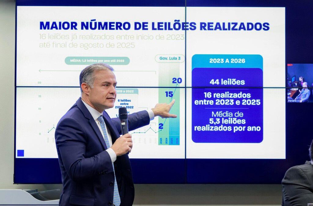 “Papel do Ministério dos Transportes é prover infraestrutura para que a economia brasileira possa crescer mais rápido”, diz Renan Filho