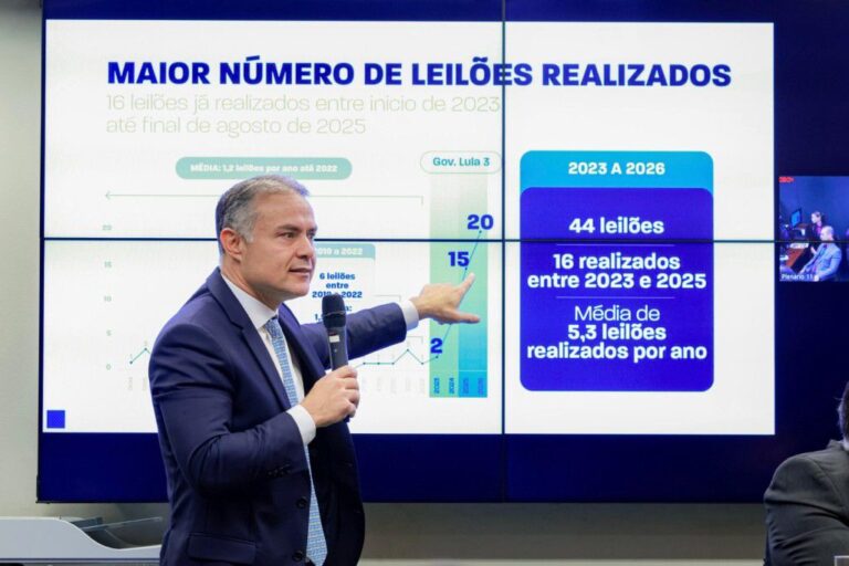 “Papel do Ministério dos Transportes é prover infraestrutura para que a economia brasileira possa crescer mais rápido”, diz Renan Filho