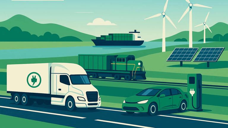 Brasil lança plano para reduzir emissões no transporte terrestre até 2050