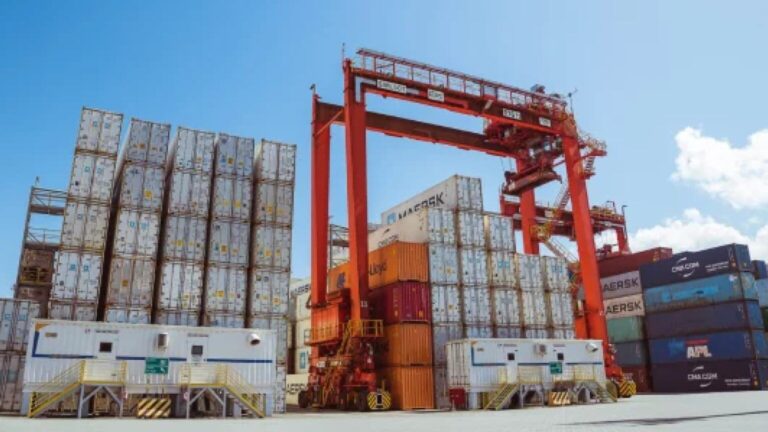 Portos de SC crescem 7,9% em 2025 e operam 1 em cada 5 contêineres do Brasil