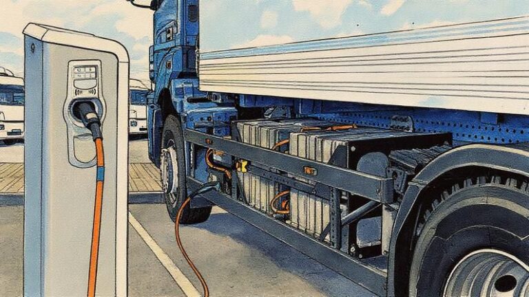 Brasil pode reduzir emissões em 46% e economizar R$ 5 bi com caminhões elétricos