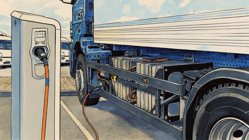 Brasil pode reduzir emissões em 46% e economizar R$ 5 bi com caminhões elétricos