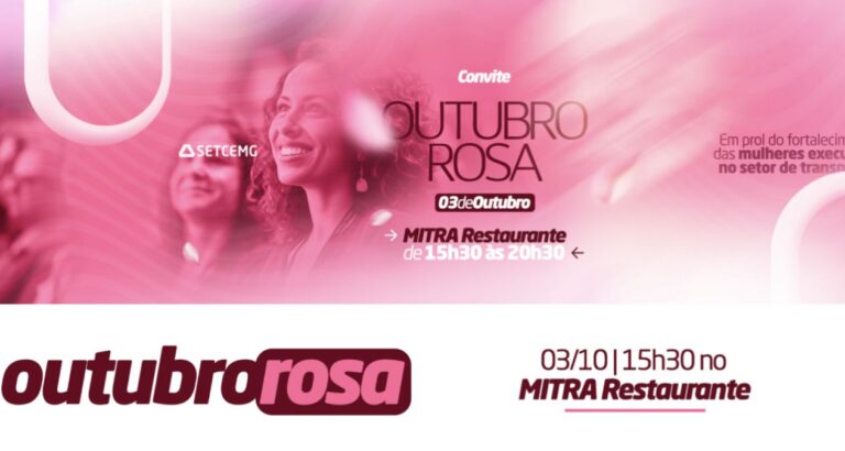 Setcemg celebra Outubro Rosa com encontro dedicado às mulheres do setor do transporte