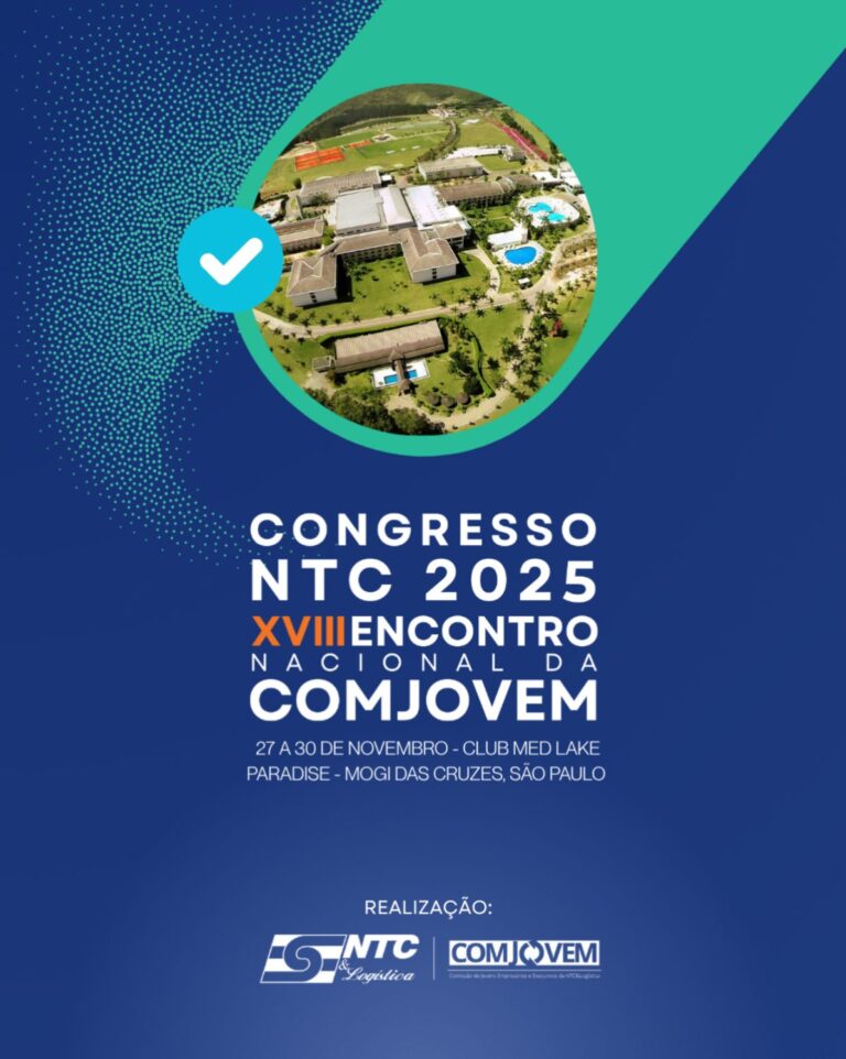 Não fique de fora do Congresso NTC 2025 – XVIII Encontro Nacional da COMJOVEM