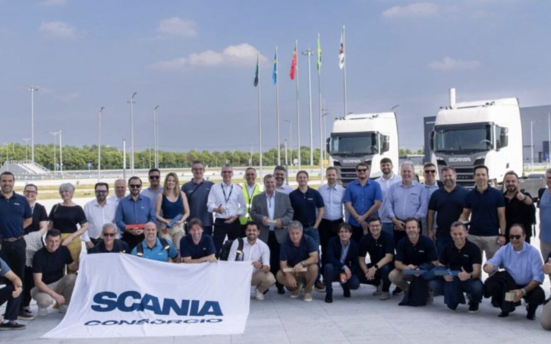 Scania Consórcio leva clientes para conhecer a nova fábrica na China