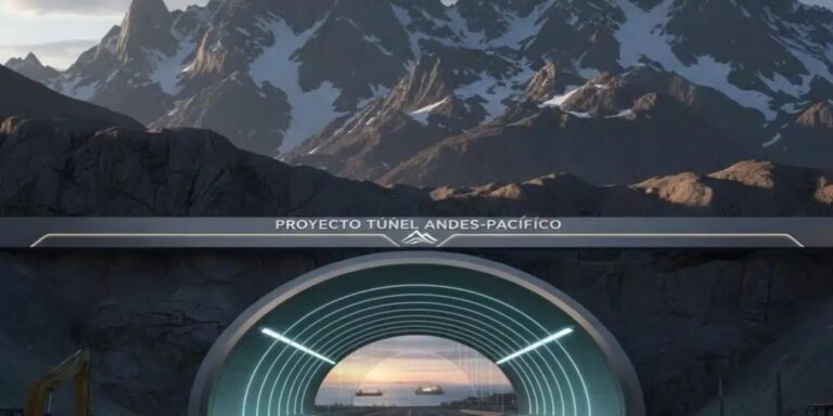 Projeto de novo túnel vai atravessar montanhas e promete abrir uma passagem ao Pacífico