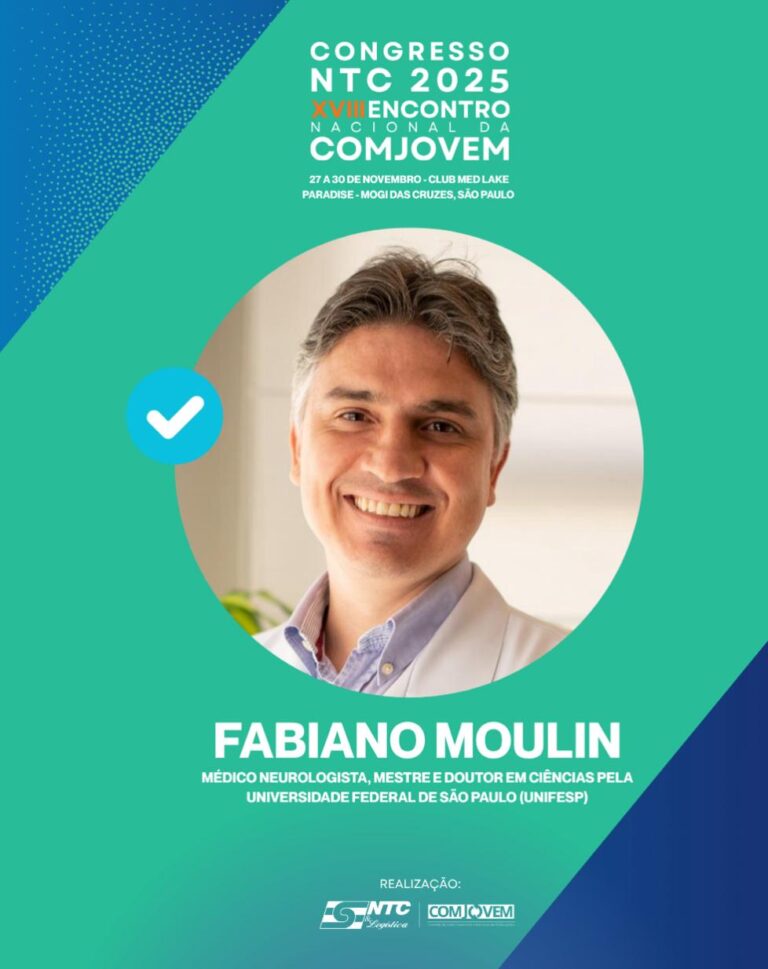 Congresso NTC 2025 – XVIII Encontro Nacional da COMJOVEM abordará neurociência e o impacto do estresse na liderança