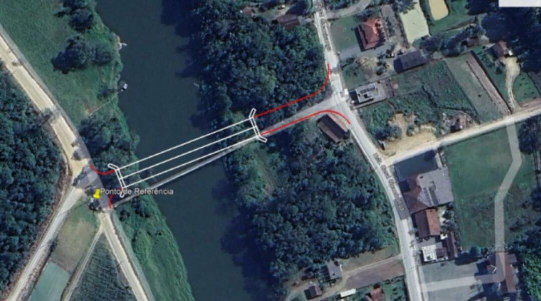 Nova ponte vai reduzir trecho de 16 km para 100 m no Sul do Brasil