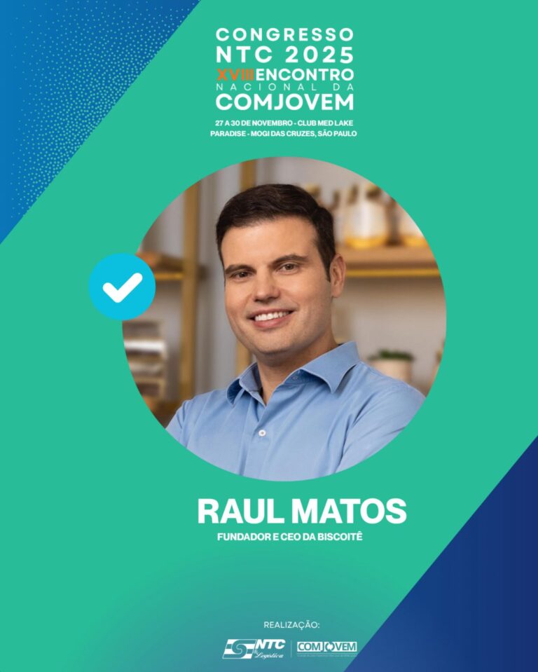 Congresso NTC 2025 – XVIII Encontro Nacional da COMJOVEM inspirará líderes com a palestra “Crie o Impossível”