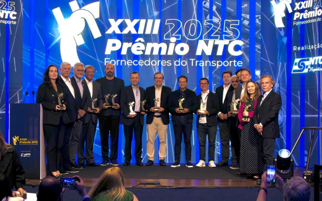 Em noite memorável, NTC&Logística premia os melhores fornecedores do Transporte Rodoviário de Cargas do Brasil