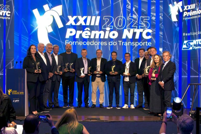 Em noite memorável, NTC&Logística premia os melhores fornecedores do Transporte Rodoviário de Cargas do Brasil