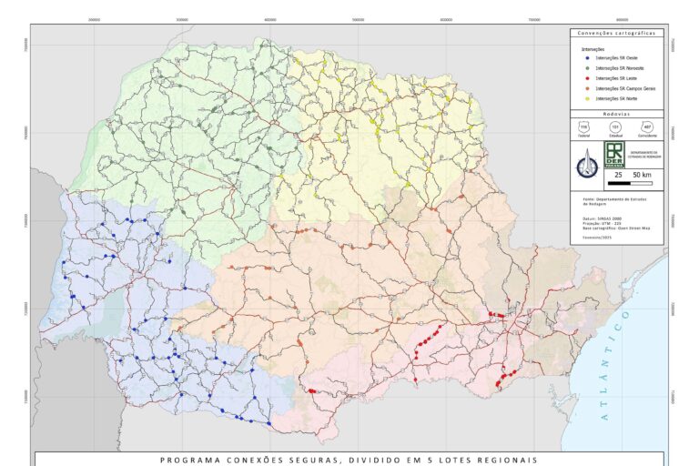 Governo do Estado contrata programa para avaliar 201 conexões rodoviárias