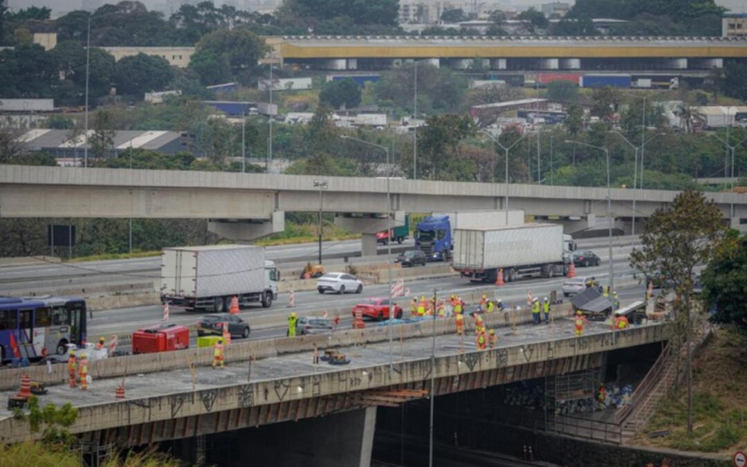 Via Dutra avança em modernização e segurança com obras estruturantes ao longo do eixo Rio–São Paulo