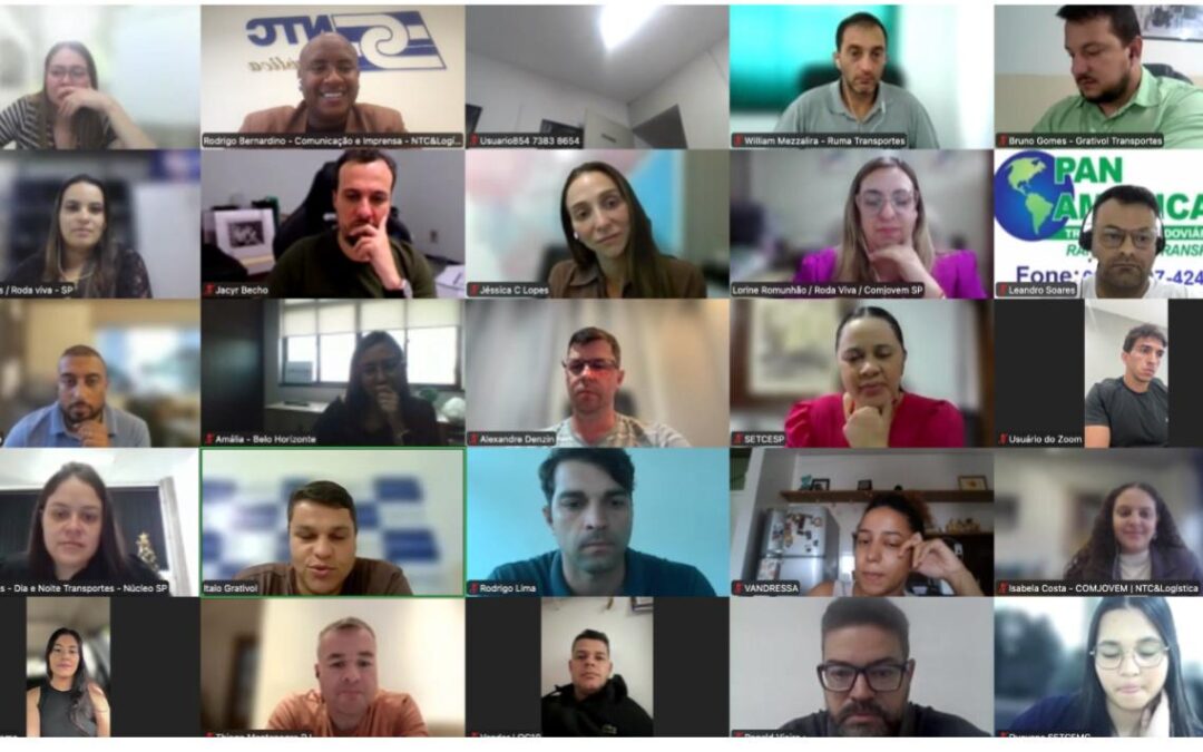NTC&Logística e COMJOVEM realizam reunião sobre comunicação e imagem no Transporte Rodoviário de Cargas