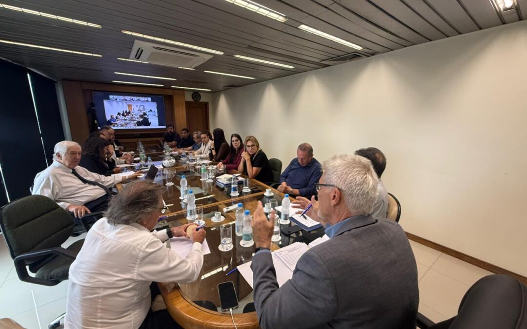 Presidente da NTC&Logística, Eduardo Rebuzzi se reúne com a equipe da entidade em São Paulo para balanço de 2025 e projeções para 2026