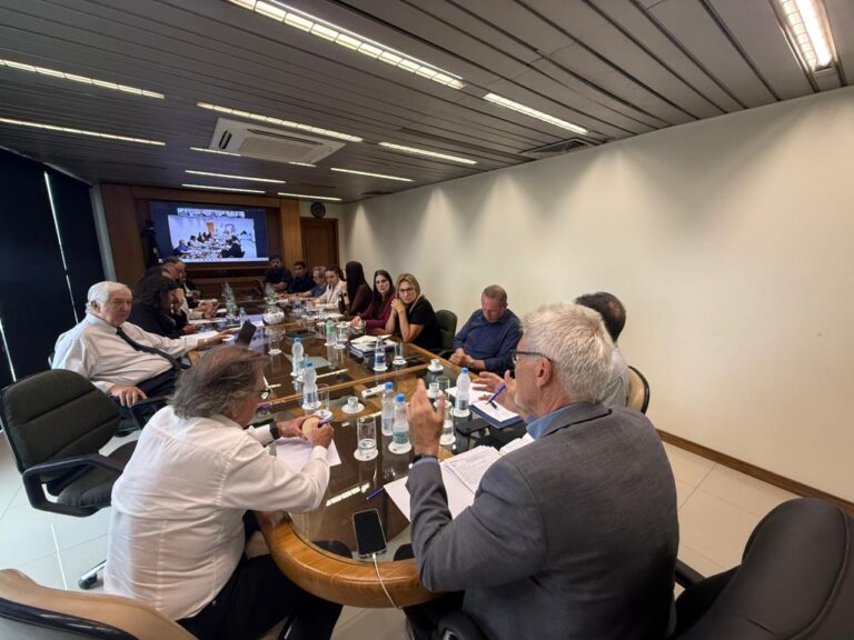 Presidente da NTC&Logística, Eduardo Rebuzzi se reúne com a equipe da entidade em São Paulo para balanço de 2025 e projeções para 2026