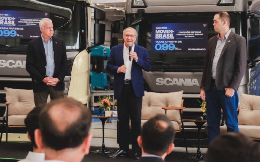 Move Brasil avança mais e chega a R$ 1,9 bi em crédito liberado, diz Alckmin