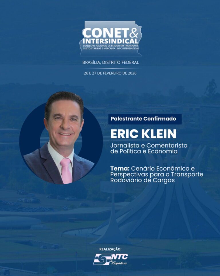 Primeira edição 2026 do CONET&Intersindical receberá Eric Klein para debater os rumos econômicos do TRC