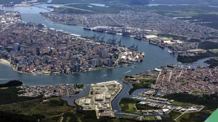 Porto de Santos prepara expansão histórica que mudará a economia do Brasil; entenda