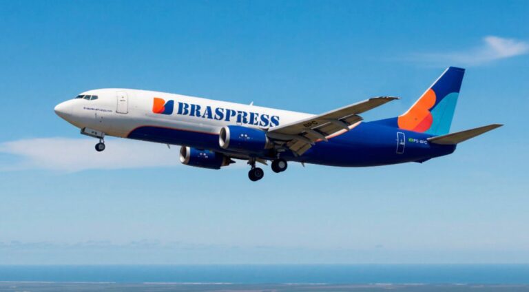 Braspress Air Cargo amplia a frota e opera com três aeronaves