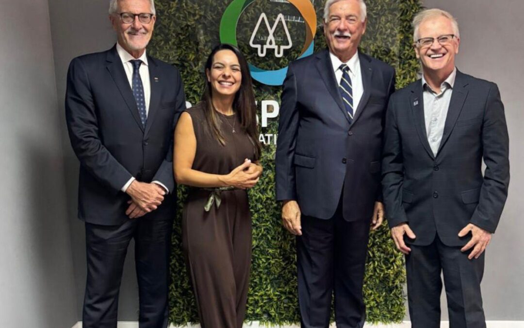 Presidente da NTC&Logística, Eduardo Rebuzzi, visita nova unidade da Transpocred em Brasília