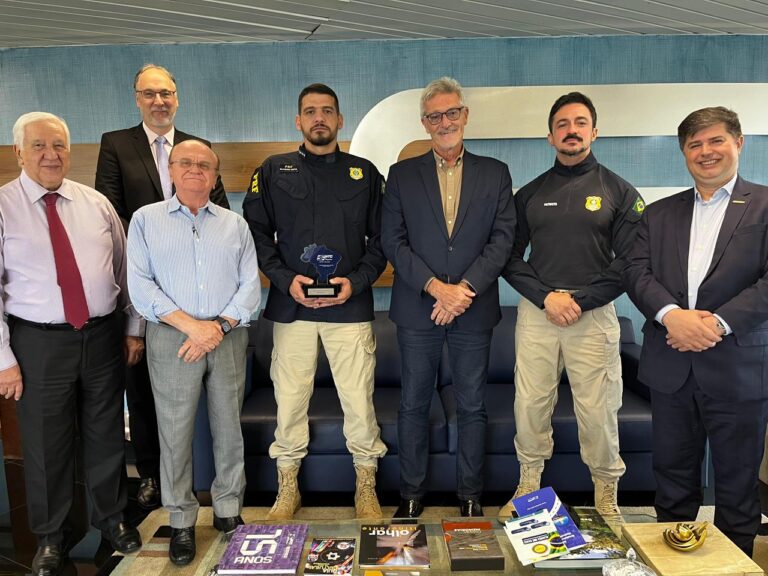 Presidente da NTC&Logística, Eduardo Rebuzzi, recebe representantes da PRF em São Paulo para fortalecer ações de combate ao roubo de cargas