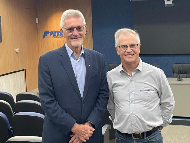 Presidente da NTC&Logística, Eduardo Rebuzzi, realiza visita institucional à FETRANCESC em Florianópolis