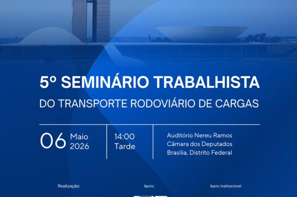 5º Seminário Trabalhista do TRC 2026 destacará impactos da tecnologia e da jornada de trabalho no setor. Participe!