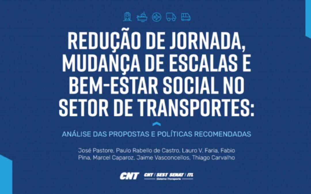 Reduzir jornada gera impacto de R$ 11,88 bilhões para o setor de transporte, diz estudo