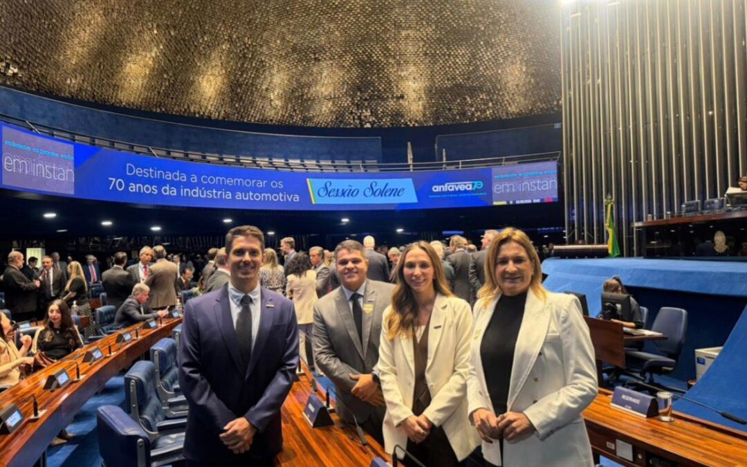 NTC&Logística participa de sessão solene no Senado em homenagem aos 70 anos da ANFAVEA