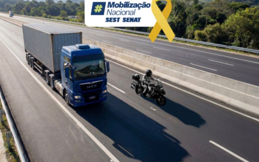 SEST SENAT promove Mobilização Nacional do Maio Amarelo com ações em todo o país