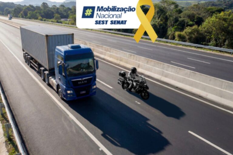 SEST SENAT promove Mobilização Nacional do Maio Amarelo com ações em todo o país