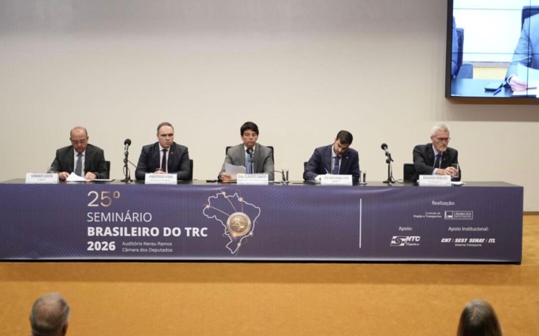 25ª edição do Seminário Brasileiro do Transporte Rodoviário de Cargas reúne lideranças nacionais em Brasília para debater segurança jurídica e regulação do setor