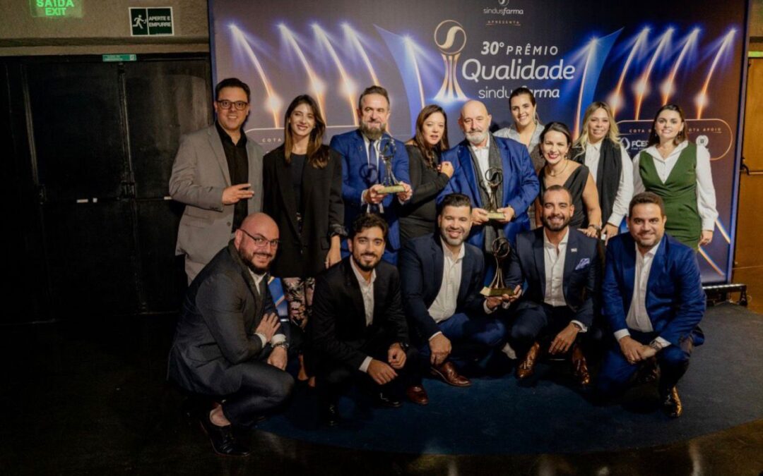 Ativa Logística celebra 30 anos de história e conquista o primeiro lugar em três categorias na 30ª edição do Prêmio Sindusfarma de Qualidade 2026