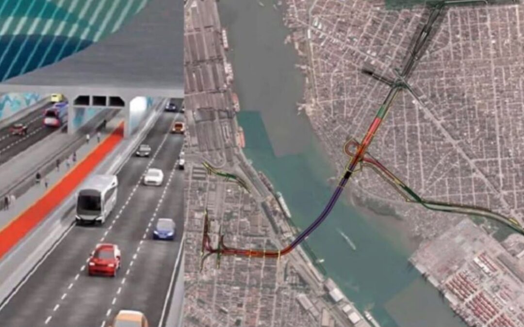 Túnel Santos-Guarujá avança com acordo para destravar aporte federal de R$ 2,6 bilhões