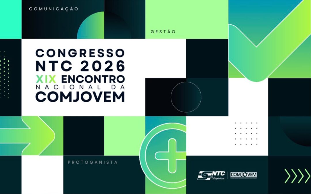 Congresso NTC 2026 – XIX Encontro Nacional da COMJOVEM será realizado no Mavsa Resort, em Cesário Lange (SP). Inscrições abertas