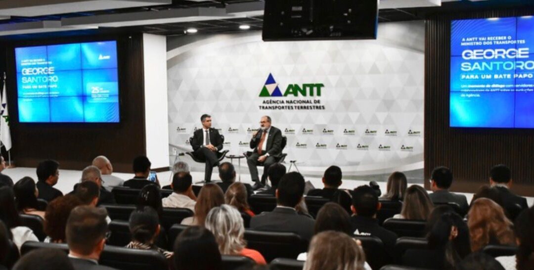 Em visita à ANTT, ministro dos Transportes, George Santoro, destaca parceria e projeta nova etapa da infraestrutura de transportes