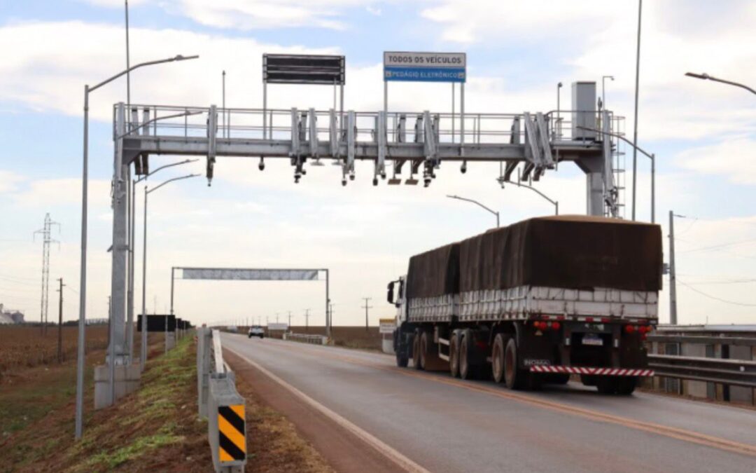 Pedágio free flow entrará em operação na rodovia MT-130, a partir de 10 de outubro