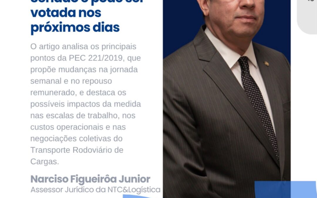Artigo: PEC 221/2019 sobre alterações na escala 6×1 avança no Senado e pode ser votada nos próximos dias