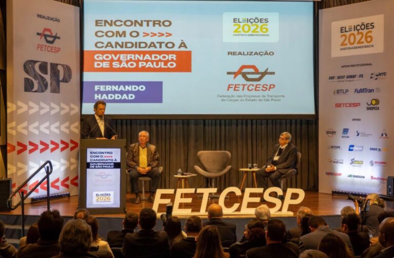 Em encontro, transportadores paulistas entregam a Fernando Haddad propostas para o Governo de São Paulo