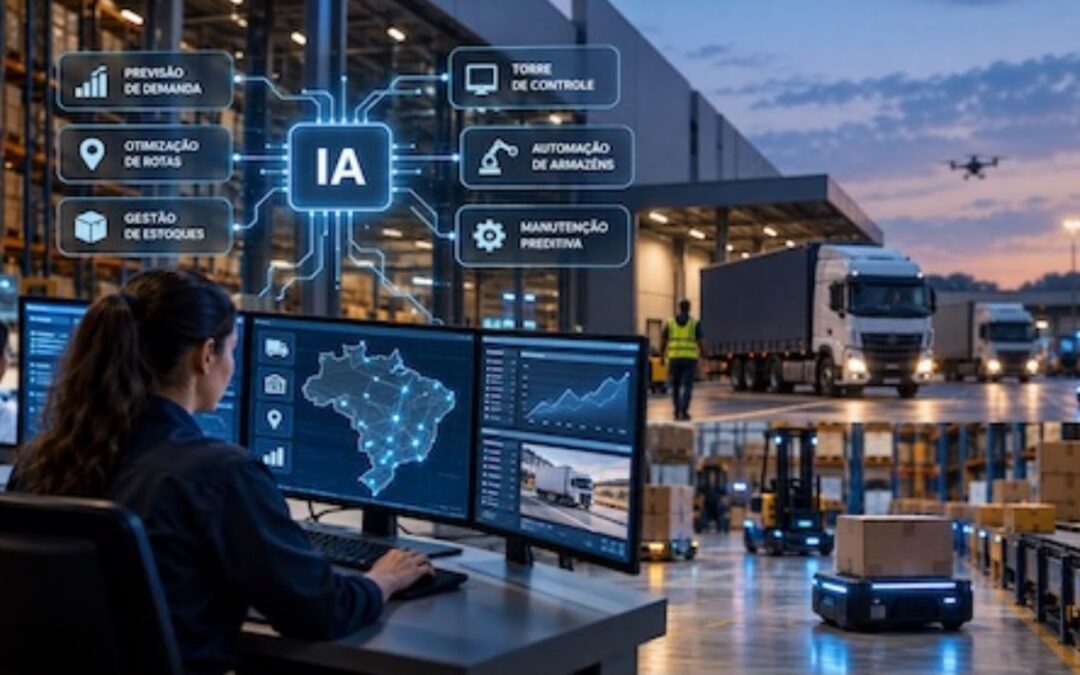 IA entra no radar de 84% dos operadores logísticos até 2028