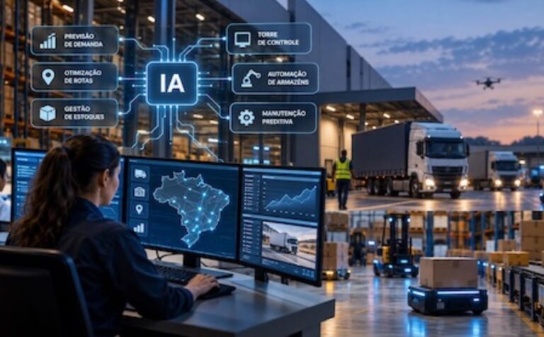 IA entra no radar de 84% dos operadores logísticos até 2028