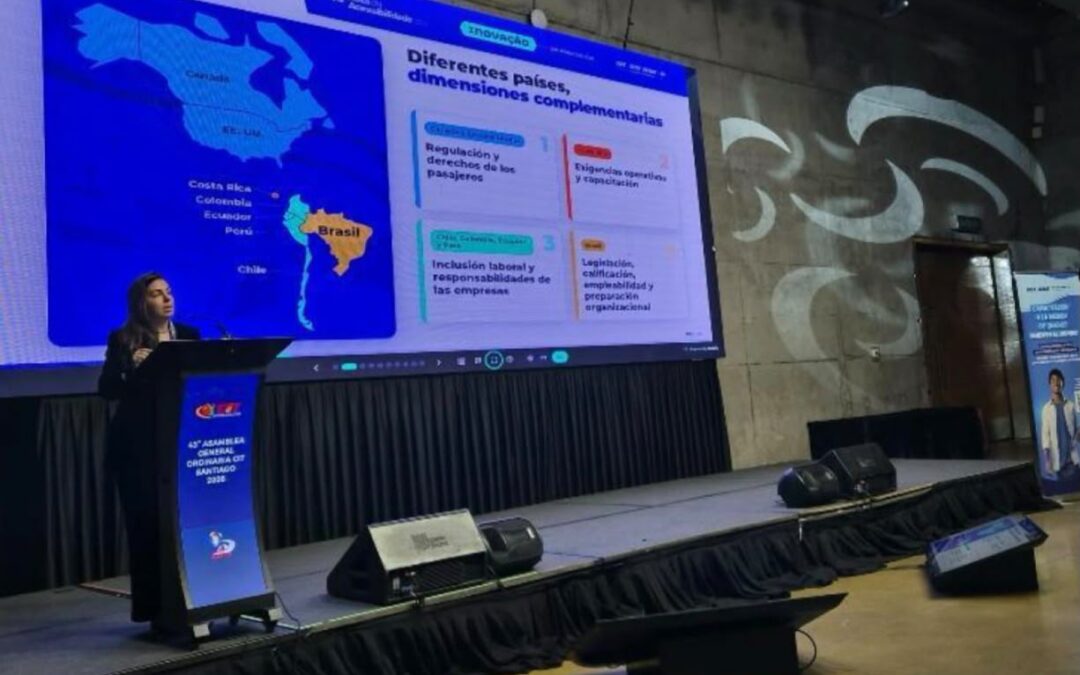 SEST SENAT apresenta programa de acessibilidade em evento internacional