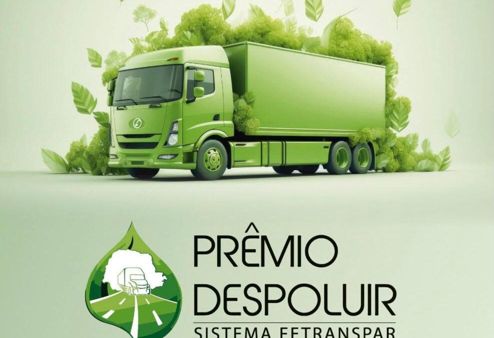 Prêmio DESPOLUIR FETRANSPAR abre inscrições para reconhecer empresas comprometidas com a sustentabilidade